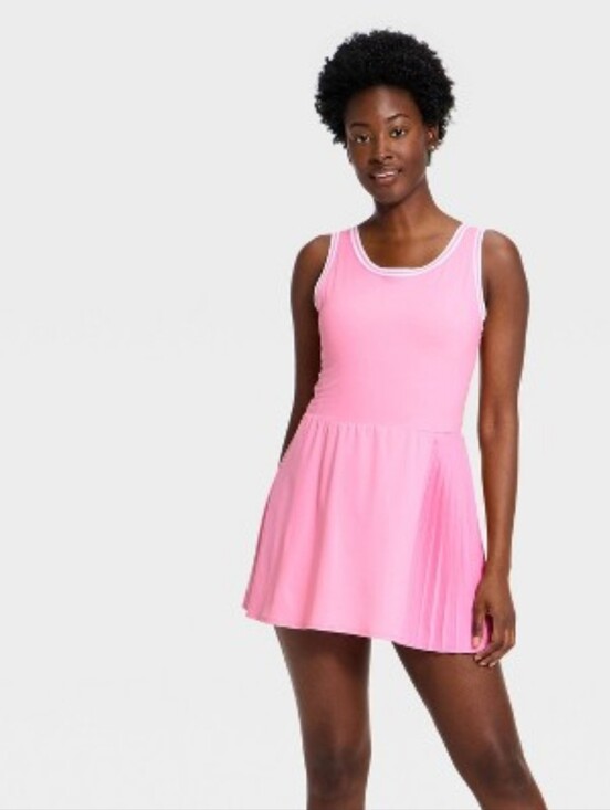 all in motion Dresses & Skirts - All In Motion Women Pleated Active Dress Pink XXL
